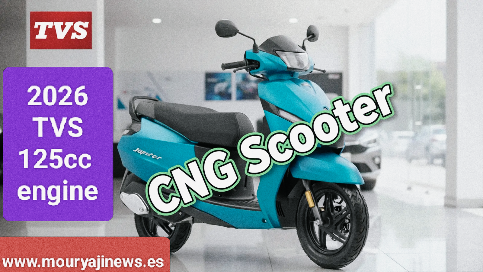 2026 TVS Jupiter CNG